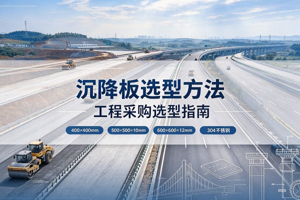 定陶沉降板选择方法