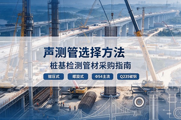 定陶声测管选型标准