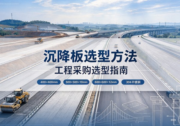 定陶沉降板选择方法