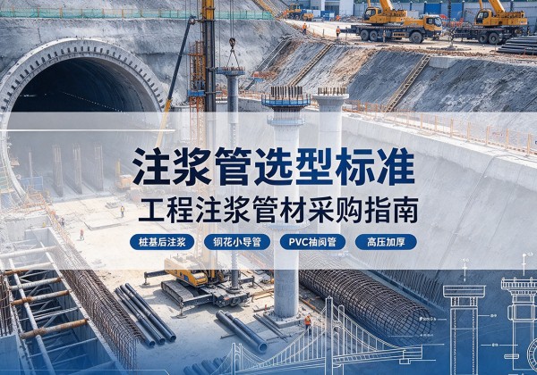 定陶注浆管选型标准