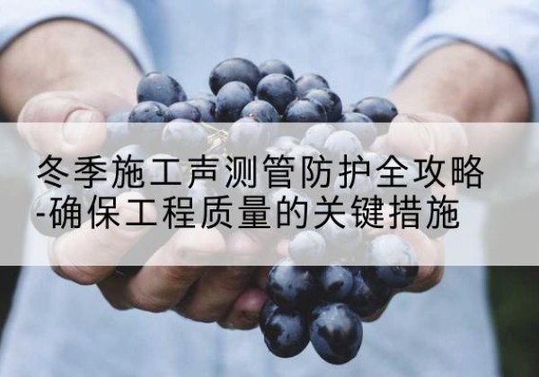 定陶冬季施工声测管有哪些防护要点？-冬季施工声测管防护全攻略-确保工程质量的关键措施
